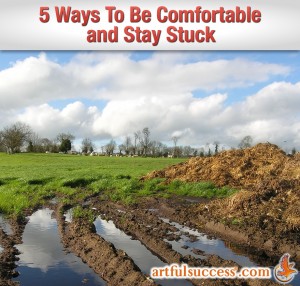 5 Ways to Be Comfortable and Stay Stuck